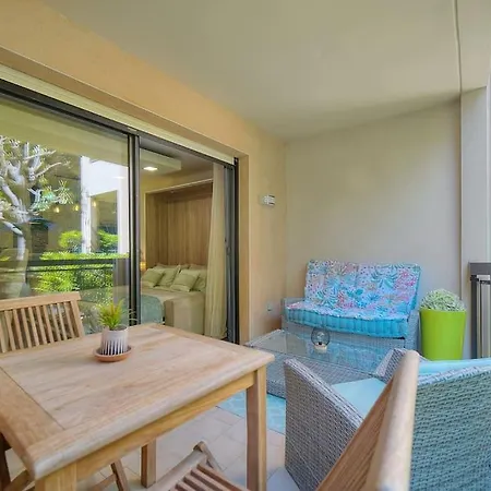 Parc Aiguebel -apprt Avec Terrasse Arboree & Box Ferme- Piscines/tennis - Apartment Cannes