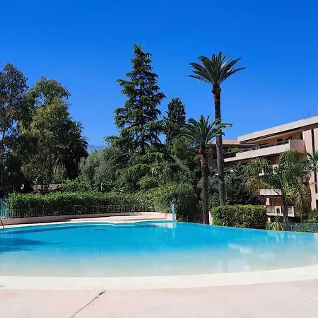 Parc Aiguebel -apprt Avec Terrasse Arboree & Box Ferme- Piscines/tennis - Cannes
