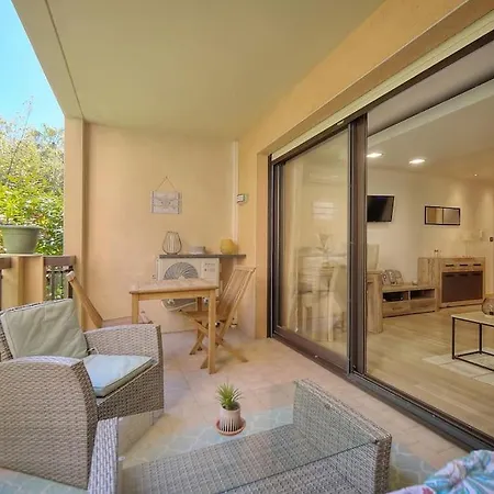 Parc Aiguebel -apprt Avec Terrasse Arboree & Box Ferme- Piscines/tennis - Cannes